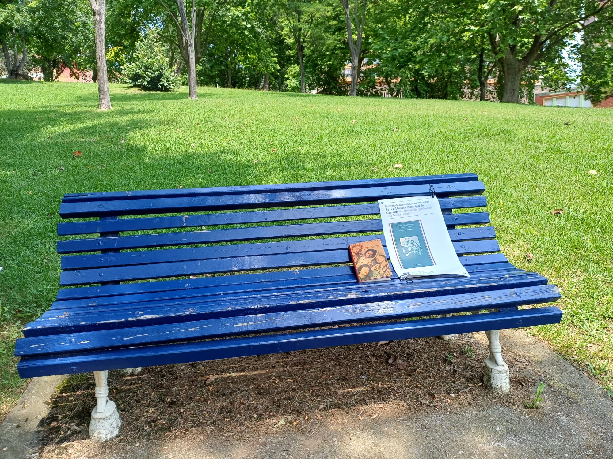 Banco en el Parque de Morales