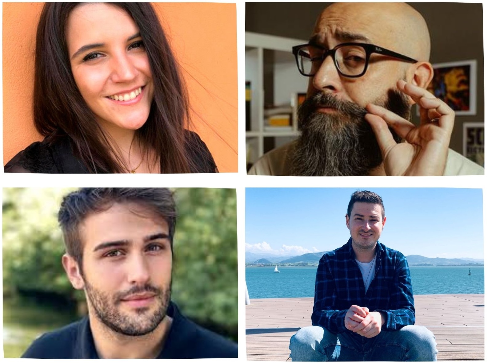 Ana Segarra, Adrián Abramo Penilla, Héctor Peña Manterola y Carlos Di Urarte